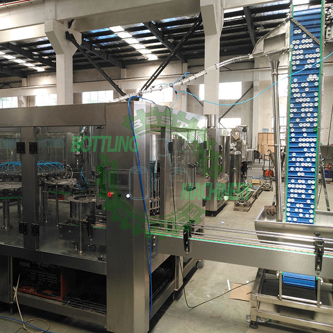 10000BPH CGF24-24-8 con la máquina de embotellado auto del agua mineral del levantador del casquillo